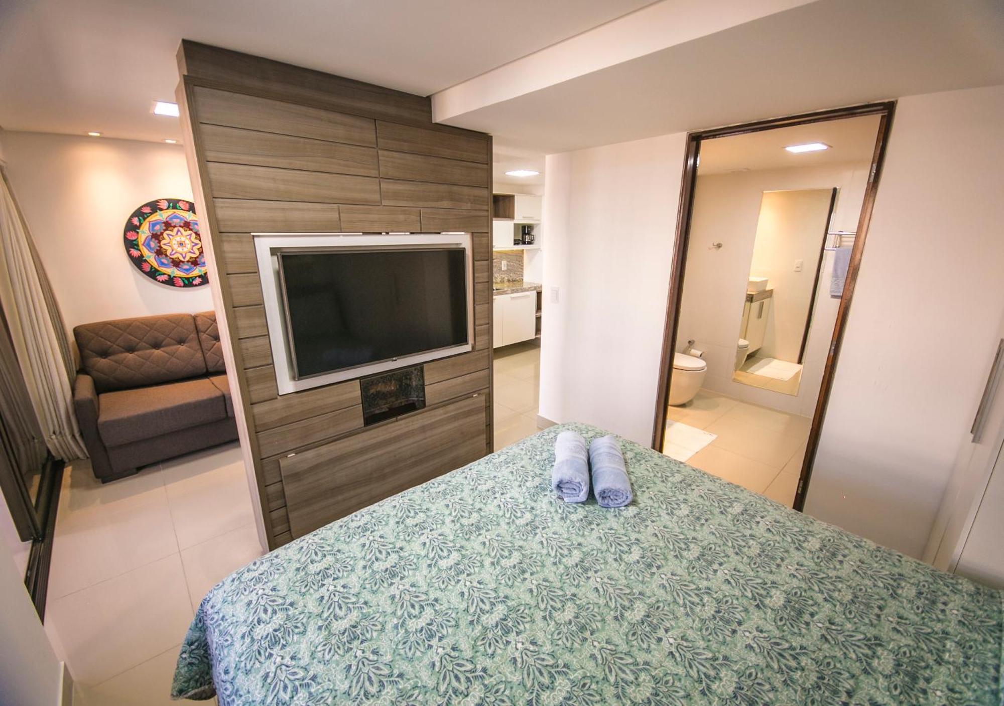 Goldflat Cabo Branco By Penareiaturbr Apart otel João Pessoa Oda fotoğraf